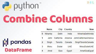 Combine Data From Different Columns Into A New Column | Python