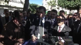 BAKAN ÖMER ÇELİK ADANA'DA ESNAF ZİYARETLERİ 08.12.2013