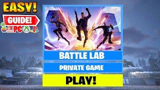How to Play Battle Lab in Fortnite Chapter 5 Map Code & Creative Code 2024!
