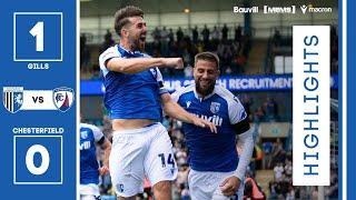 HIGHLIGHTS | Gillingham 1 Chesterfield 0