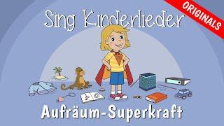 Aufräum-Superkraft - Kinderlieder zum Mitsingen | Aufräumlied | Caramellino | Sing Kinderlieder