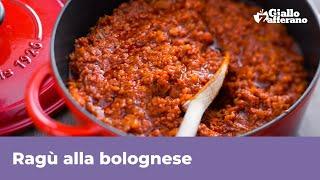 RAGÙ ALLA BOLOGNESE - RICETTA ORIGINALE per lasagne e tagliatelle