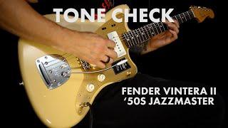 TONE CHECK: Fender Vintera II 50s Jazzmaster Guitar Demo | Cream City Music