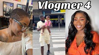 VLOGMER 4  | Je me coupe les cheveux | Dernier jours au Cameroun | Retour en France  les pb