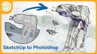 SketchUp + Photoshop Workflows LIVE