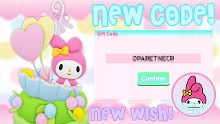 My Melody Birthday Wish & Code Locations! | Roblox My Hello Kitty Cafe Updates 2025 | Riivv3r