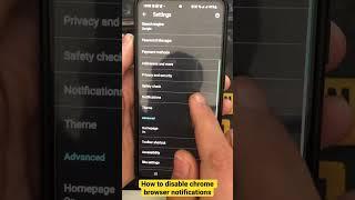 How to disable chrome browser notifications/ block website notification in chrome