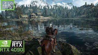 The Witcher 3 on an RTX 4090 with Ultra Settings I Calming Horse RIde