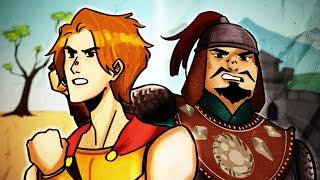 Alexander the Great vs Genghis Khan - Discord Rap Battles!