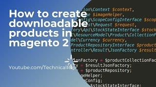 How to create downloadable products in magento 2