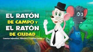 El Ratón de Campo y el Ratón de Ciudad fábula | Cuentos infantiles para dormir