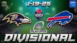 1-19-25 Baltimore Ravens vs Buffalo Bills Game Audio | NFL Playoffs LIVE Streamcast & Chat