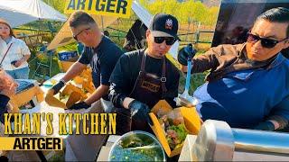 Chef KHAN's Special Recipe at the Urban Naadam in Inner Mongolia! | Khan's Kitchen