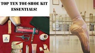 Top Ten Toe-Shoe Kit Essentials! Ballerina Badass Shares Her Faves