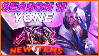 Best Mid Laner in SEASON 11!!!!! | NEW ITEMS & CHANGES | Yone