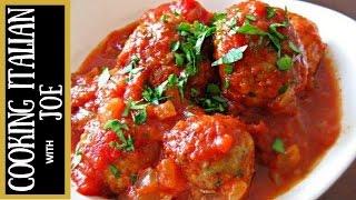 The World's Best Homemade Meatballs | Cooking Italian with Joe
