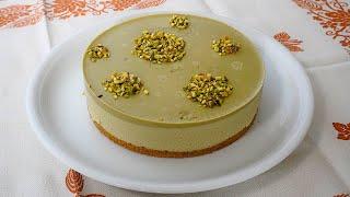 Ricetta Cheesecake al pistacchio - Pistachio Cheesecake recipe |ASMR| cakeshare