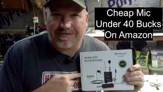 Cheap Cordless Mic For Youtube under $40!- Savinabuck