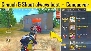 Conqueror in Squad | PUBG Mobile Lite Full Rush Gameplay | PUBG Lite Conqueror Lobby