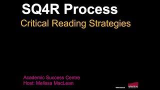 SQ4R Process: Critical Reading Strategies [2022 March 7]