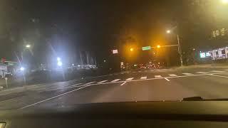 Flashing Traffic Signal Germantown Road and Bowman Mill Drive/Waters Road (North)