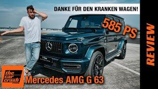 Mercedes AMG G 63 (2021) Danke für den KRANKEN Wagen!  Fahrbericht | Review | Test | Sound | 585 PS