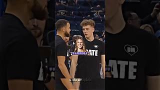 Steph CHALLENGE Sabrina in 3 Point Contest  #shorts