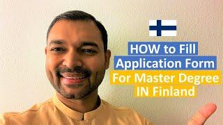 Complete Guide to Apply for Master Degree in Finland | Step by Step Application Process 2023