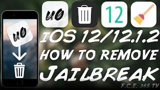 iOS 12.1.2 / 12.0 HOW TO REMOVE (UNJAILBREAK) Unc0ver JAILBREAK AND START FRESH