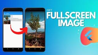 Get Full Screen Image in Flutter | Exploring Packages | Flutter Tutorials