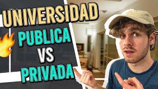 UNIVERSIDAD PÚBLICA vs PRIVADA   Sabías ESTO? 