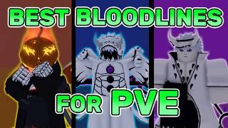 *BEST* 10 BLOODLINES FOR PVE (Humanoid Bosses) | Shindo Life