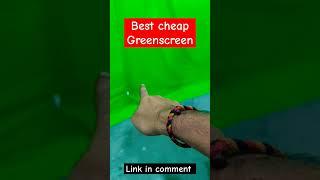 Best Cheap Green screen  for #youtuber #instagram reels #youtubeshorts #shorts #wannatech