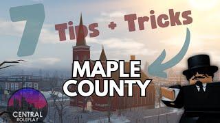 7 Tips and Tricks You must know in Maple County (Roblox)