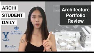 My Architecture Portfolio 2019 | Yale, Columbia, UC Berkeley accepted