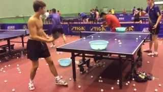 China National Team - Warm up in Zhengding