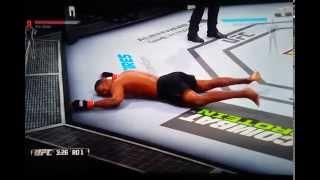 EA SPORTS UFC Demo Jon Jones kos himself GLITCH