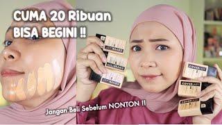 REVIEW LENGKAP + UJI KETAHANAN OMG COVERLAST FOUNDATION 20 RIBUAN. MURAH BUAT PEMULA