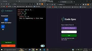 Real-Time Code Collaboration Platform - CodeSync