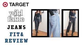 TARGET WILD FABLE JEANS  | FIT & REVIEW | AERIN