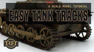 Weathering Workable Tank Tracks | Panzer 1 Breda Tutorial