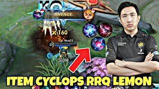 ITEM BUILD CYCLOPS RRQ LEMON - 5 Menit Langsung SAVAGE