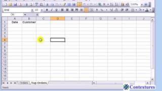 Filter Excel Data to a Different Sheet - Excel 2003