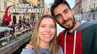 Exploring Milan's Largest Antique Market!