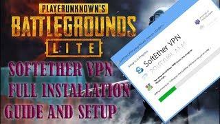 SOFTETHER VPN FULL GUIDE - PUBG LITE