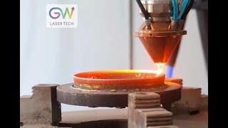 GW 3kw fiber laser used for laser cladding and additive manufacturing #lasercladding #laserwelding