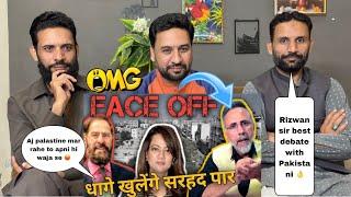 Face Off ; Dr. Rizwan vs Brig. Said Nazir | Face to Face PAKISTANI REACTION