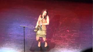 Eva Diva Saxophonist/Rapper Live at the Apollo - 'Grazing in the Grass'
