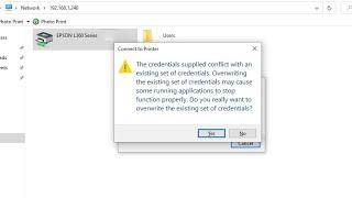 How to Fix printer sharing error on network