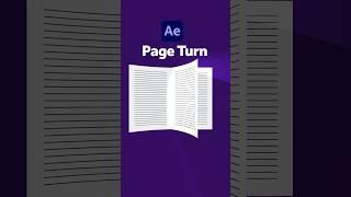 How to Animate a Page Turn in After Effects | Tutorial